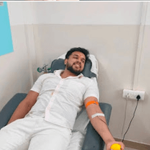 Blood donation awareness event