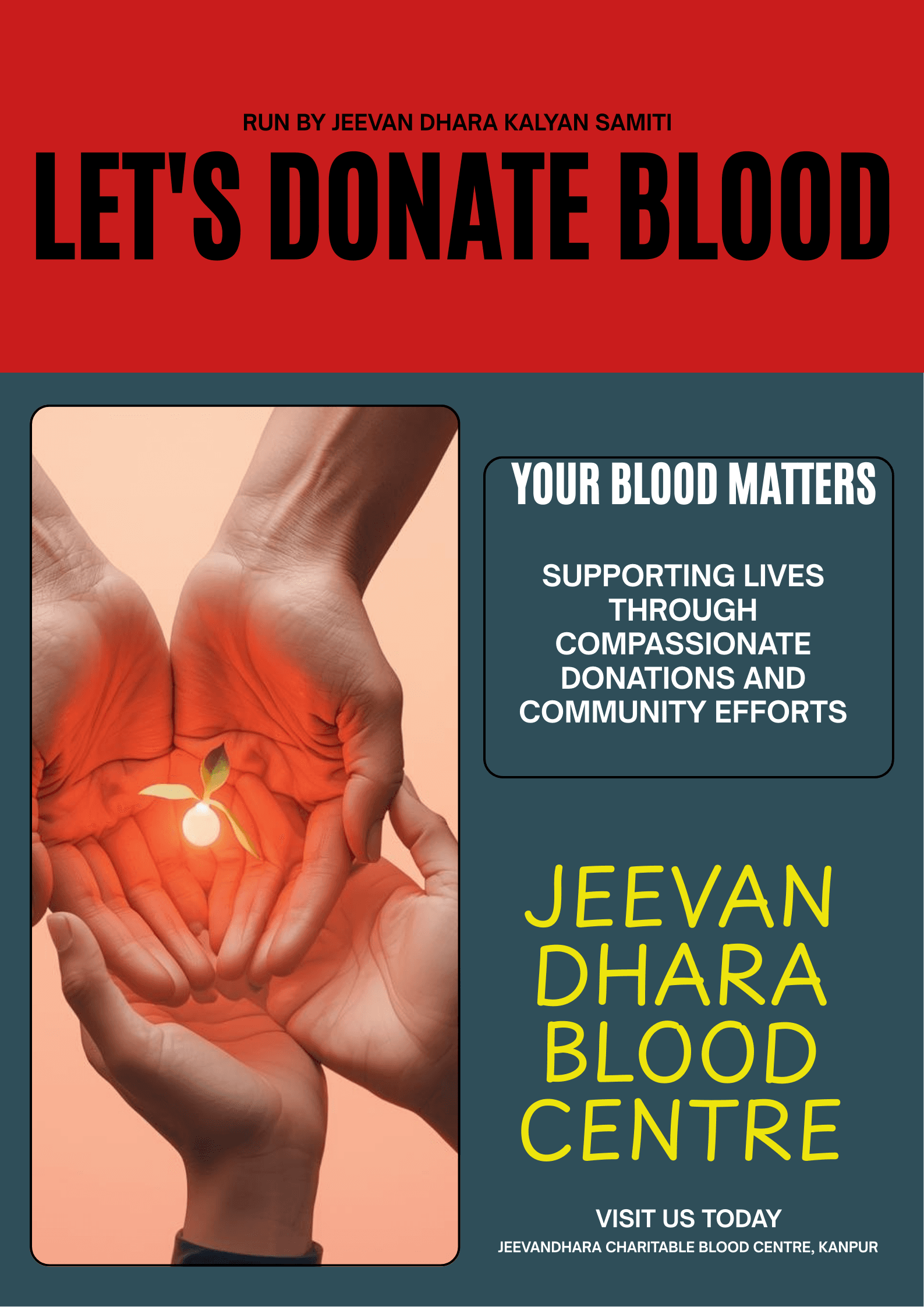 Jeevandhara charitable blood centre activity