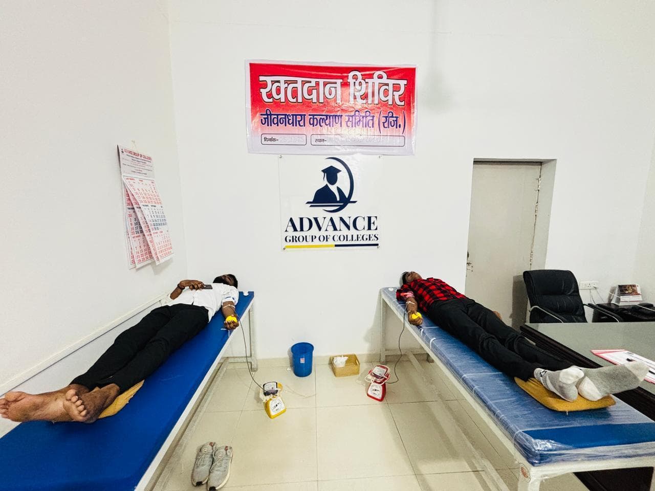 Blood donation camp in Kanpur